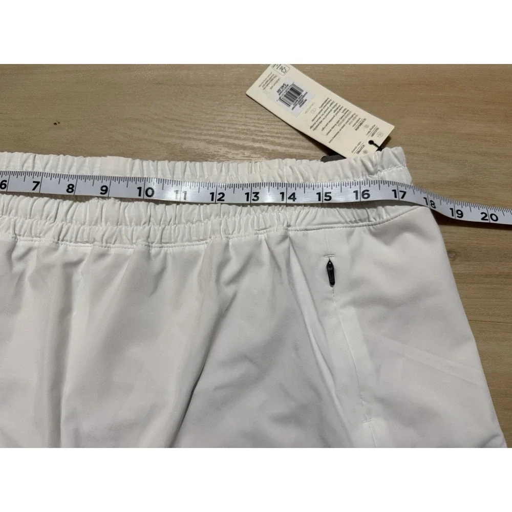 Calia Mid Rise Infinity Short Run Collection Pure White 3
